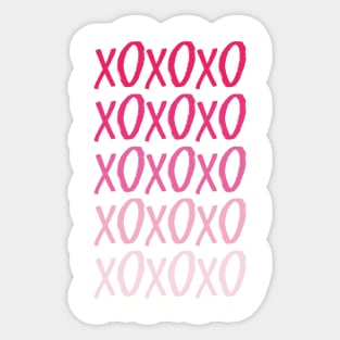 XOXOXO Sticker